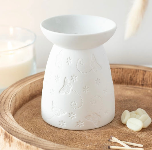 Butterfly wax burner